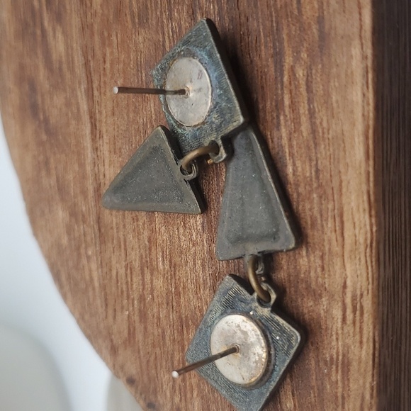 True arrow Aztec earrings E253 - Picture 2 of 3